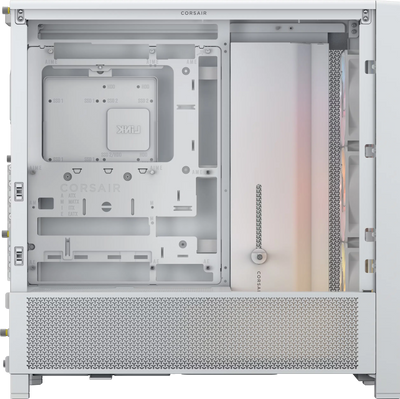 Boîtier blanc Corsair 4000D Frame RS ARGB au design minimaliste à panneau mesh