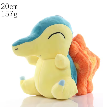 Peluche Pokemon Héricendre – Coton Doux – 25 cm image 0