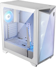 Boîtier PC gaming blanc MSI MPG GUNGNIR 300R AIRFLOW-BLANC transparent angulaire