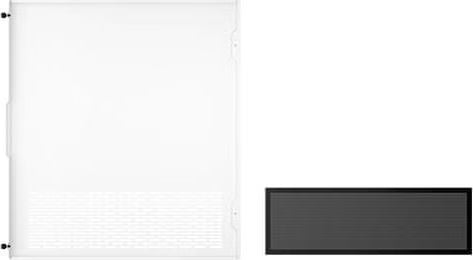 Antec Dark Fleet DF700 Flux RGB Blanc vue de trois quarts