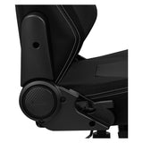 Détail du mécanisme du fauteuil gamer AeroCool Admiral noir et rouge