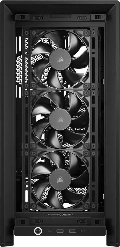 Boîtier PC Corsair Frame 4000D RS NOIR noir avec 3 ventilateurs mesh