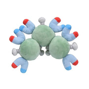 Peluche Pokémon Magnéton coton doux 20 cm à corps verts et pattes bleues