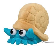 Peluche Pokémon Amonita 15 cm en coton doux avec tentacules bleus