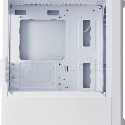 Boîtier PC 1stPlayer H2 RGB Blanc - Mini Tour Micro-ATX