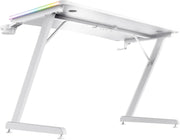 bureau Gamer Trust GXT 709W Luminus Blanc