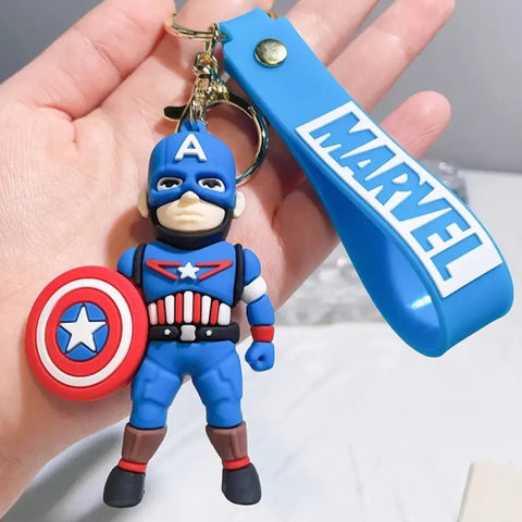 Porte clés Marvel - Captain America — dans le même univers que Porte clés Marvel - Spider-man Tête en bas