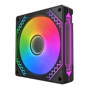 Lot de 3 Xigmatek Starz Pro RGB Noir ventilateur carré noir RGB illuminé