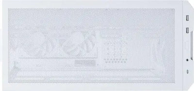 Panneau avant mesh blanc Lian Li LANCOOL 207 BLANC avec composants internes visibles