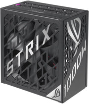 Alimentation ASUS ROG Strix 1000W Platinum noir ATX avec logo Strix mesh