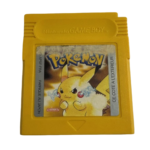 Jeu Pokemon Version Jaune – Game Boy | Cartouche Originale image 0