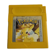 Cartouche originale Pokémon Version Jaune Game Boy avec Pikachu