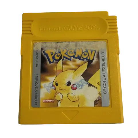 Pokémon Jeu Pokemon Version Jaune – Game Boy | Cartouche Originale