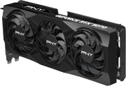 Carte graphique PNY GeForce RTX 5070 12GB OC noire à trois ventilateurs