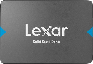 Lexar Disque SSD 2.5 pouces 256 Go boîtier noir mat accents bleus