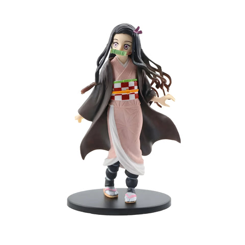 Figurine Nezuko Kamado - Demon Slayer - Position Debout — dans le même univers que Figurine Zenitsu Agatsuma - Demon Slayer - Position Attaque