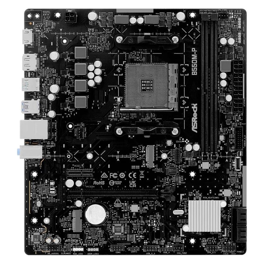 Carte mère ASRock B550M-P Micro-ATX AM4