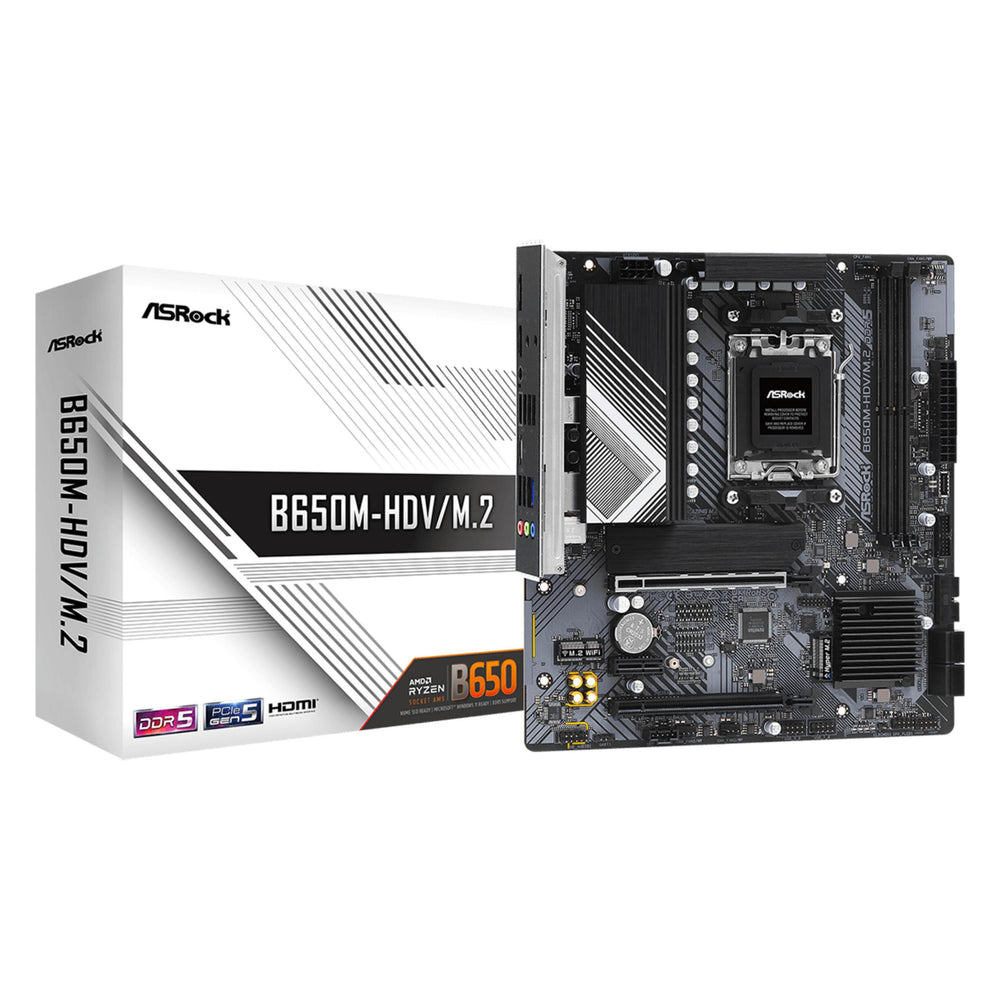 Carte mère ASRock B650M-HDV/M.2 Micro-ATX AM5