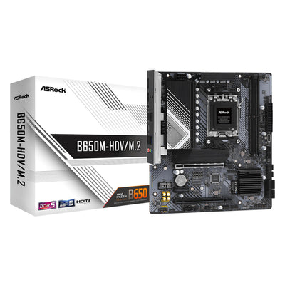 Carte Mère ASRock B650M-HDV/M.2 (AM5) Micro-ATX