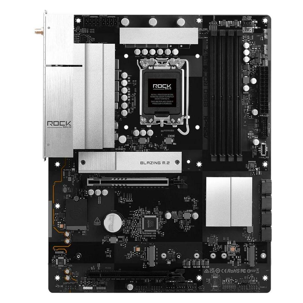 Carte mère ASRock B860 Rock WiFi 7 ATX LGA 1851