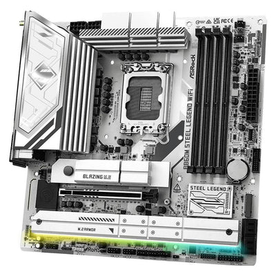 Carte Mère ASRock B860M Steel Legend WiFi (LGA 1851) Micro-ATX