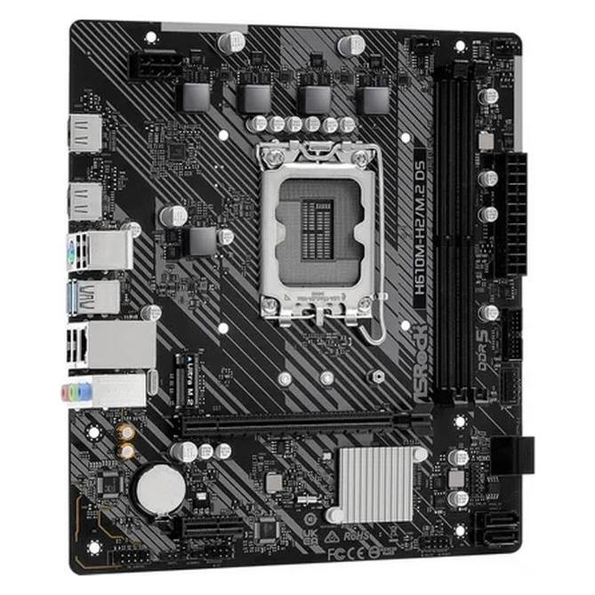 Carte mère ASRock H610M-H2/M.2 DDR5 Micro-ATX LGA 1700