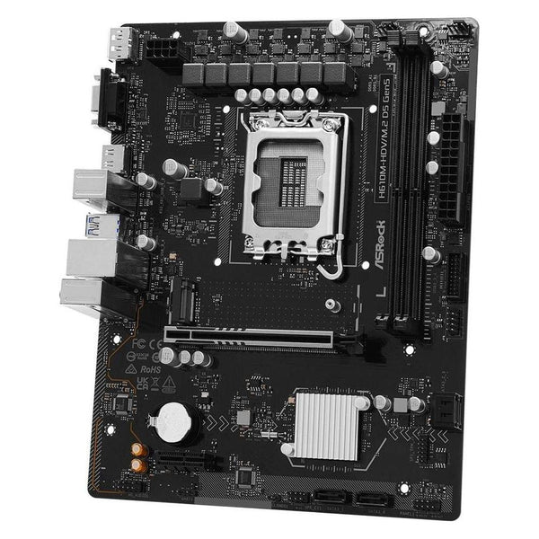 Carte mère ASRock H610M-HDV/M.2 D5 Gen5 Micro-ATX LGA 1700