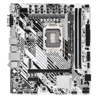Carte Mère ASRock H610M-HDV/M.2+ DDR5 (LGA 1700) Micro-ATX