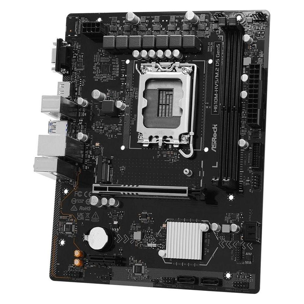 Carte mère ASRock H610M-HVS/M.2 D5 Gen5 Micro-ATX LGA 1700