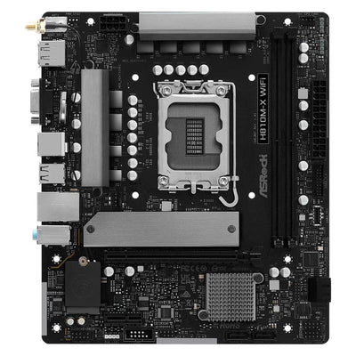 Carte Mère ASRock H810M-X WiFi (LGA 1851) Micro-ATX