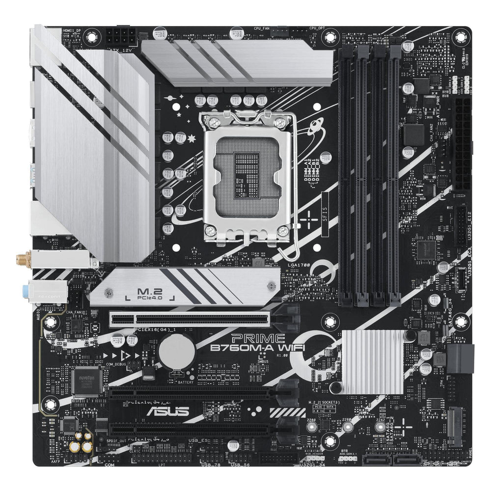 Carte mère ASUS Prime B760M-A WiFi DDR5 Micro-ATX LGA 1700