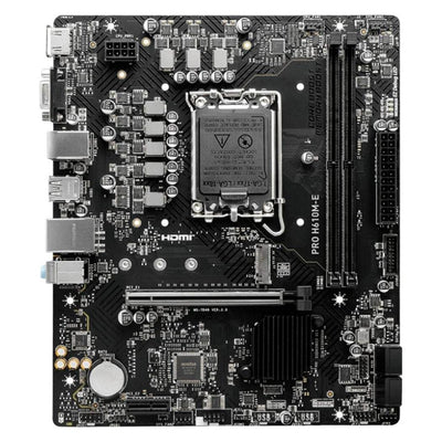 Carte Mère MSI PRO H610M-E DDR5 (LGA 1700) Micro-ATX