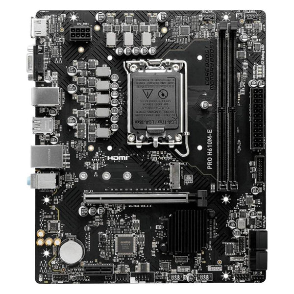Carte mère MSI PRO H610M-E DDR5 Micro-ATX LGA 1700