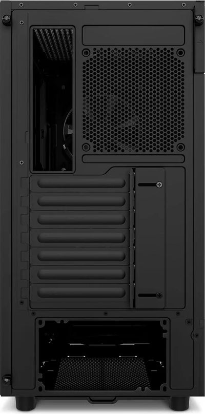 NZXT H5 Elite Black : boîtier PC noir mat à panneau mesh perforé et baies intégrées