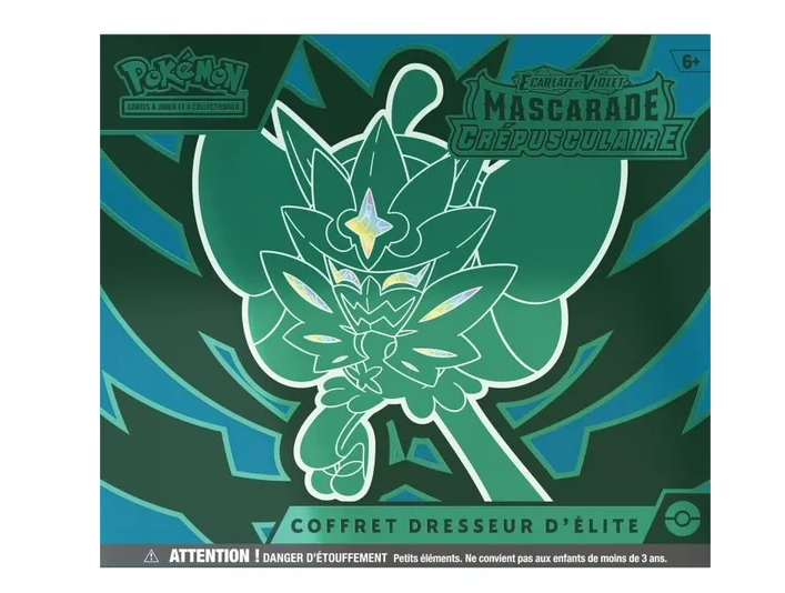 Pokemon – Coffret Dresseur d’Élite (ETB) Mascarade Crépusculaire image 0