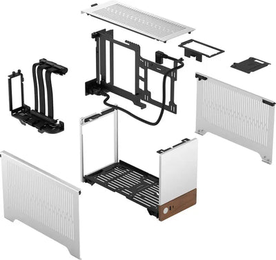 Fractal Design Terra Silver en finition bois et argent minimaliste