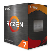 Boîtier AMD Ryzen 7 5800X3D AM4 8 cœurs design noir orange métallique
