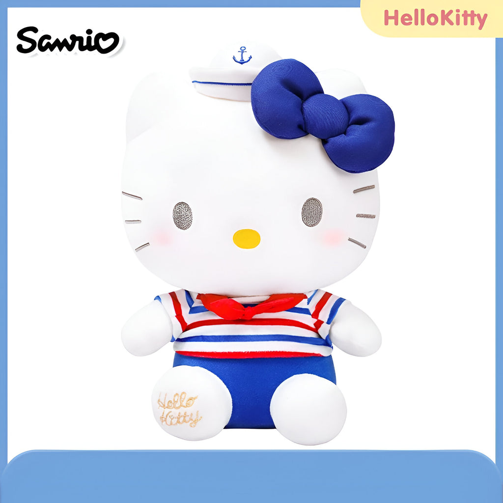 Peluche Hello Kitty -30 cm - Tenue de Marin image 0
