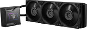 Système de refroidissement liquide MSI MEG CORELIQUID S360 noir avec 3 ventilateurs et affichage température