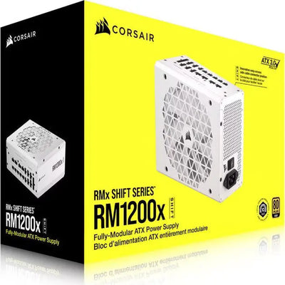 Corsair RMx Shift -  Alimentation Corsair 1200W - BLANC - ATX