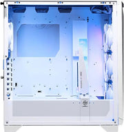 Boîtier PC gaming MSI MPG GUNGNIR 300R AIRFLOW BLANC blanc avec éclairage bleu interne