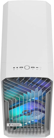 Tour Fractal Design Torrent blanc RGB TG Clear Tint avec éclairage RGB