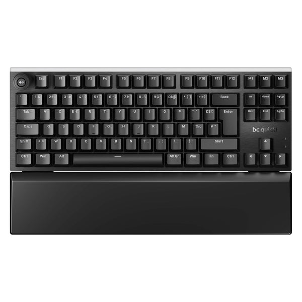 Clavier Gaming Mécanique be quiet! Light Mount TKL Silent Linear - Noir