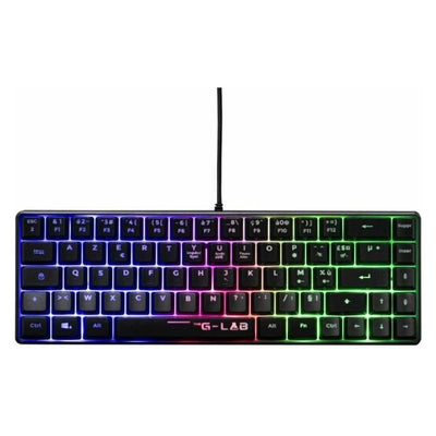 Clavier Gaming The G-Lab Keyz Hydrogen TKL - Noir