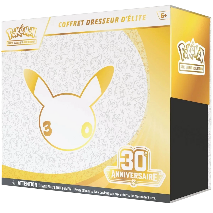 Coffret Dresseur d'Élite (ETB) Pokémon 30 Ans – Célébration du 30ᵉ Anniversaire