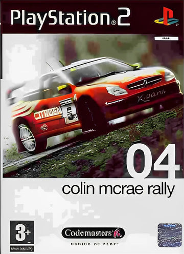 Jaquette de Colin McRae Rally 04 sur PS2 – jeu vidéo d'occasion Pixel 404 Orléans