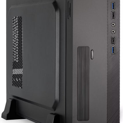 Boîtier PC TooQ TQC-3008U3C + Alimentation 500W Noir - Mini Tour Micro-ATX