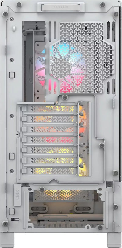 Corsair Frame 4000D RS ARGB Blanc avec panneau mesh et RGB interne