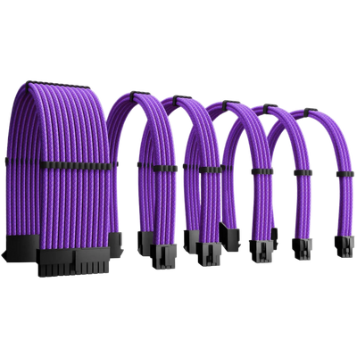 Kit de Rallonges cables alimentation violet PSU - ATX / EPS / PCI-E