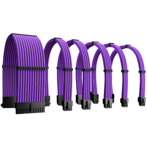 Kit de Rallonges cables alimentation violet PSU - ATX / EPS / PCI-E